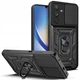 Протиударний броньований чохол із захистом камери для Samsung Galaxy A16 (A165) Armor Case Keysion black - изображение 1