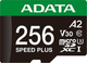 Karta pamięci ADATA Speed Plus MicroSDXC UHS-I U3 Class 10 256GB (UD256GUI3V30A2SP-RA1) - obraz 1