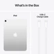 Планшет Apple iPad 11" 2025 Wi-Fi 128GB Silver (MD3Y4) - зображення 8