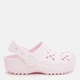 Детские кроксы-сабо для девочки Crocs Classic Floral Cut Out Clog T PkM 210944-6ZW 22-23 (C6) Pink Milk (198445118777) - изображение 1