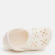 Детские кроксы-сабо для девочки Crocs Classic Floral Cut Out Clog T Chk 210944-0WV 27-28 (C10) Chalk (198445118609) - изображение 5