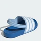 Детские шлепанцы для мальчика Adidas Adilette Estrap C JR5332 32 Clear Sky/Cloud White/Bright Royal (4067904055013) - изображение 4