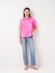 Рубашка женская Zara 4437/255 XS Розовая (04437255640013) - изображение 3
