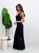 Платье длинное летнее женское ARTKNIT Ажур L-XL Черное (4823093466708) - изображение 3