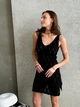 Платье короткое летнее женское ARTKNIT Ажур S-M Черное (4823093466821) - изображение 8