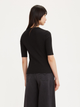 Koszulka damska bawełniana Levi's Luca Slim Tee Rib A3388-0004 S Czarna (5401157127728) - obraz 2
