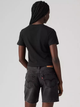 Футболка бавовняна жіноча Levi's Gr Essential Sporty Tee Ess Sport Serif A8798-0044 L Чорна (5401157978153) - зображення 2