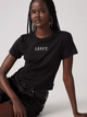 Футболка бавовняна жіноча Levi's Gr Essential Sporty Tee Ess Sport Serif A8798-0044 L Чорна (5401157978153) - зображення 3