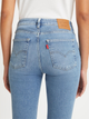 Jeansy skinny damskie Levi's 721 High Rise Skinny 18882-0601 W27L28 Błękitne (5401105442149) - obraz 5