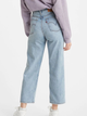 Jeansy regular fit damskie Levi's Ribcage Straight Ankle Middle Road 72693-0055 W29L27 Błękitne (5400898294300) - obraz 2