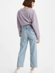 Jeansy regular fit damskie Levi's Ribcage Straight Ankle Middle Road 72693-0055 W28L29 Błękitne (5400898294294) - obraz 4
