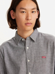 Koszula męska bawełniana Levi's Ls Battery Hm Shirt Slim Black Agate Ox 86625-0018 L Szara (5401043531332) - obraz 3