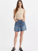 Spodenki damskie jeansowe krótkie Levi's High Baggy Short Worn Memory Short A9311-0005 29 Niebieskie (5401157248690) - obraz 3
