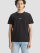Футболка бавовняна довга чоловіча Levi's Ss Relaxed Baby Tab T Meteorite 79554-0025 L Чорна (5401105120672) - зображення 1