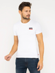 Koszulka męska bawełniana Levi's Crewneck Graphic 79681-0000 S Biały/Czarny (5400816572152) - obraz 2
