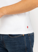 Koszulka męska bawełniana Levi's Crewneck Graphic 79681-0000 M Biały/Czarny (5400816407010) - obraz 6