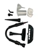 Многофункциональный ручной отпариватель Steam Cleaner Crownberg CB3141 Pro 120O ватт электрический пароочиститель для дома 9 в 1 Желтый - изображение 4