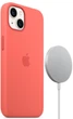 Чехол силиконовый Silicone Case with MagSafe Original для Apple Iphone 13 (6.1") Pink Pomelo - изображение 1