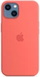 Чехол силиконовый Silicone Case with MagSafe Original для Apple Iphone 13 (6.1") Pink Pomelo - изображение 6