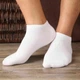 Шкарпетки чоловічі короткі однотонні безшовні дихаючі якісні ORGANIC cotton чорні носки JILL ANTONY 44-45 men's арт. 31000 - зображення 10