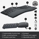 Клавиатура Logitech K860 ERGO Graphite (920-010352) - изображение 9