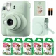 Подарунковий набір Камера для миттєвого друку Fujifilm INSTAX Mini 12 Mint Green / М'ятно-зелений чохол / Картриджі на 50 фото / Зелений фотоальбом на 64 фото - зображення 1