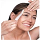 Портативный женский мини триммер для лица Flawless Dermaplane GLO с подсветкой и сменными лезвиями - изображение 5