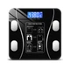 Электронные напольные фитнес, смарт весы Digital A-8003 Black до 180 кг c Bluetooth и приложением на телефон - изображение 1
