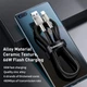 Дата кабель Baseus Cafule Metal USB to Type-C 66W (1m) (CAKF00010) Black - изображение 5