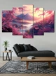 Модульная картина MAKO "Нежная сакура" 80x125 см MK50527 - изображение 5