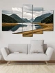 Модульная картина MAKO "Тихое горное озеро" 80x125 см MK50531 - изображение 4