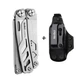 Мультитул NexTool Flagship Pro (NE20220) 16 в 1, Silver + фирменный чехол из кайдекса - изображение 1