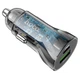 АЗУ Hoco Z47A Transparent Discovery Edition PD30W+QC3.0 Transparent black - изображение 2