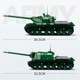 Конструктор Sluban танк IS-2 + ISU-152 (2в1) (845 деталей) - зображення 5