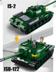 Конструктор Sluban танк IS-2 + ISU-152 (2в1) (845 деталей) - зображення 7