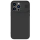Силіконова накладка Nillkin Camshield Silky на Apple iPhone 14 Pro Max (6.7") Чорний - зображення 1