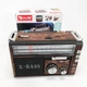 Радиоприёмник портативное радио golon rx-381 аккумуляторный ретро колонка usb sd mp3 fm. цвет: коричневый - изображение 6