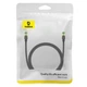 Baseus High Speed CAT8 40Gigabit Ethernet Cable (Braided Cable)10m Cluster Black (B0013320C111-07) - изображение 2