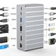Док-станция 13в1 100W для Macbook/MSI/Asus/Samsung/Dell/Lenovo/HP/Acer/Android - изображение 1