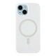 Чохол Glow Silicone Case with Magsafe для iPhone 15 Колір White - зображення 1