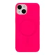 Чохол Glow Silicone Case with Magsafe для iPhone 14 Колір Hot pink - изображение 1