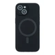 Чохол Glow Silicone Case Full Camera with Magsafe для iPhone 15 Колір Dark blue - изображение 15