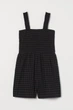 Комбинезон H&M M серо черный клетка 703943283 - изображение 5