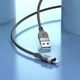 Кабель для зарядки Lightning Apple iPhone HOCO X109 Energy |3м, 2,4A| Чорний - зображення 8