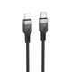 Кабель с быстрой зарядкой 2м Lightning Apple iPhone HOCO X109 Energy PD27W Черный - изображение 3