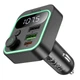 Автомобильный FM-трансмиттер модулятор с быстрой зарядкой HOCO E85 |2USB, 1Type-C PD20W+QC3.0| Черный - изображение 4