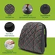 Автомобильный подголовник Comfort Trip AMF 004-2 225х245х60 из экокожи красный - изображение 5