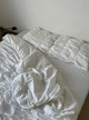 Комплект постільної білизни DreamCraftedBedding «Плин» молочний півтораспальний 150x215 Сатин - зображення 10
