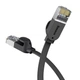 Кабель Baseus High Speed Six Types of RJ45 Gigabit Network Cable (PCWL-D01) 5m Black - зображення 2