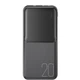 Універсальна мобільна батарея XO PR252 20000 mAh Black (PR252.black) Чорний 31894 - зображення 1